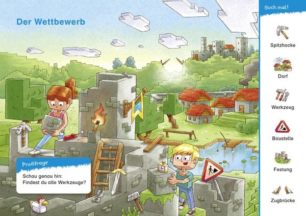 Produktbild: Duden Leseprofi – Mit Bildern lesen lernen: Das Geheimnis der Festung