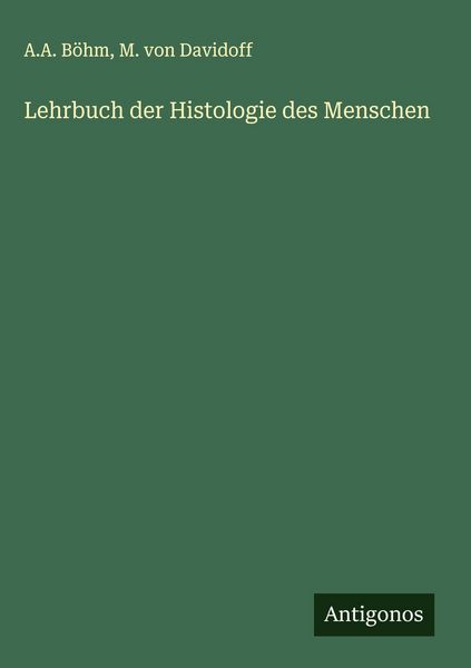 Produktbild: Lehrbuch der Histologie des Menschen