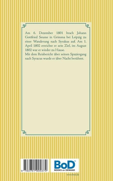 Produktbild: Spaziergang nach Syracus