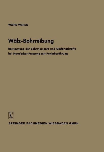 Produktbild: W&auml;lz-Bohrreibung