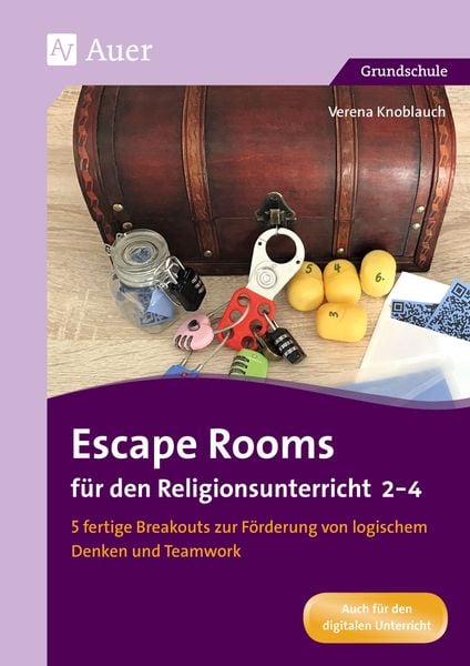 Produktbild: Escape Rooms f&uuml;r den Religionsunterricht 2-4