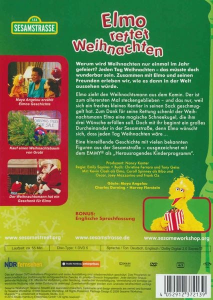 Produktbild: Sesamstrasse - Elmo rettet Weihnachten
