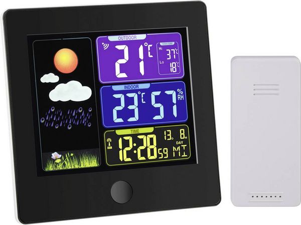 Produktbild: TFA Funk-Wetterstation mit Farbdisplay SUN