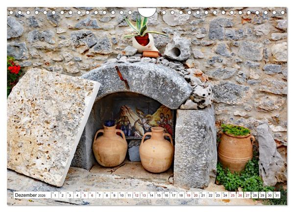 Produktbild: Idylle auf Kreta (Wandkalender 2026 DIN A4 quer), CALVENDO Monatskalender