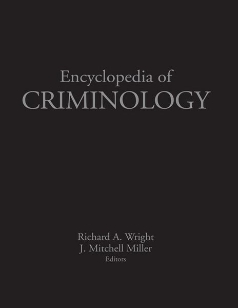 Produktbild: Encyclopedia of Criminology