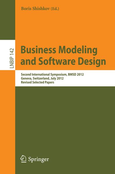 Produktbild: Business Modeling and Software Design