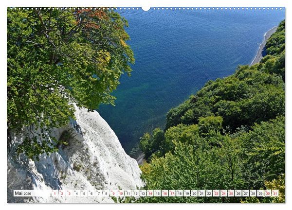 Produktbild: Sassnitz mit der Kreidek&uuml;ste (hochwertiger Premium Wandkalender 2026 DIN A2 quer), Kunstdruck in Hochglanz