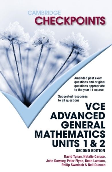 Produktbild: Cambridge Checkpoints Vce Advanced General Maths Units 1 and 2