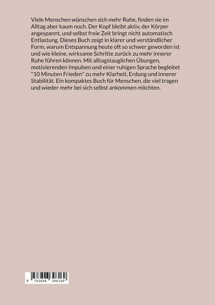 Produktbild: 10 Minuten Frieden