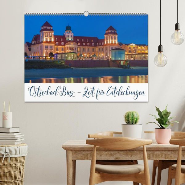 Produktbild: Ostseebad Binz &ndash; Zeit f&uuml;r Erholung (Wandkalender 2026 DIN A2 quer), CALVENDO Monatskalender