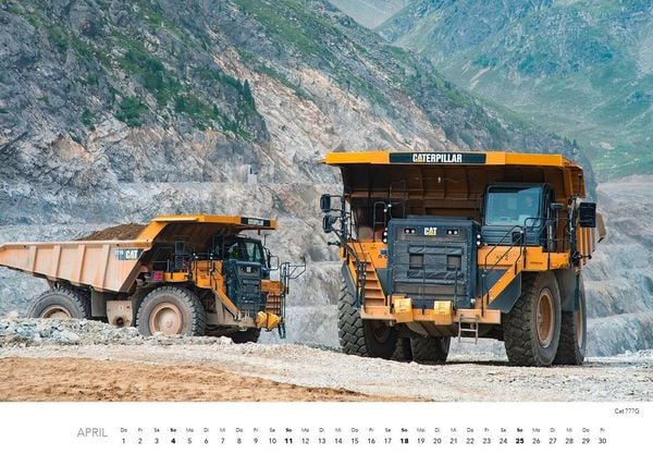 Produktbild: Baumaschinen Kalender 2027