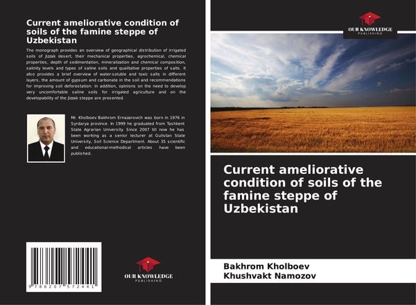 Produktbild: Current ameliorative condition of soils of the famine steppe of Uzbekistan