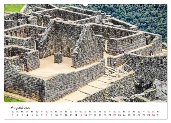Produktbild: Macchu Picchu (Wandkalender 2026 DIN A2 quer), CALVENDO Monatskalender