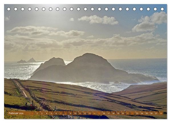 Produktbild: Skellig Coast - Irlands sch&ouml;nste K&uuml;ste (Tischkalender 2026 DIN A5 quer), CALVENDO Monatskalender
