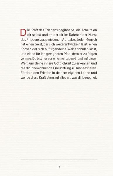 Produktbild: Die Kraft des Friedens