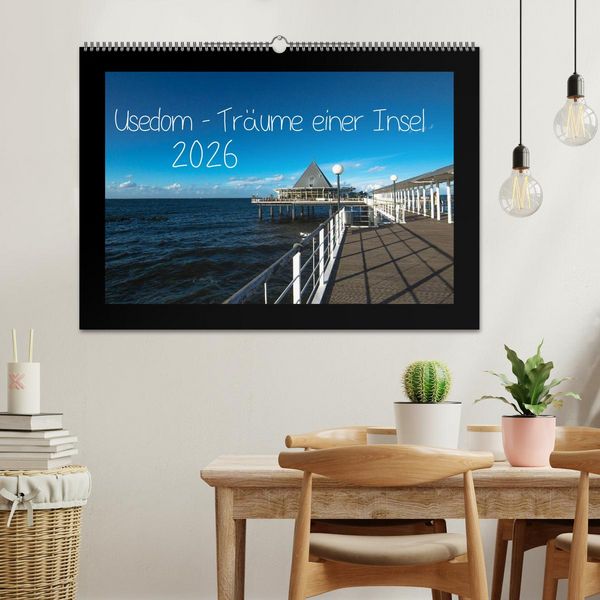 Produktbild: Usedom - Tr&auml;ume einer Insel (Wandkalender 2026 DIN A2 quer), CALVENDO Monatskalender
