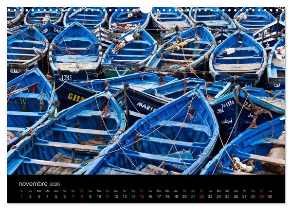 Produktbild: COULEURS DU MAROC (Calendrier mural 2026 DIN A3 vertical), CALVENDO calendrier mensuel