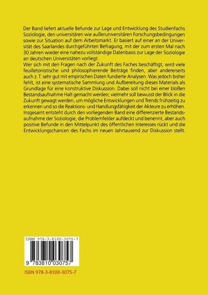 Produktbild: Soziologie im Wandel
