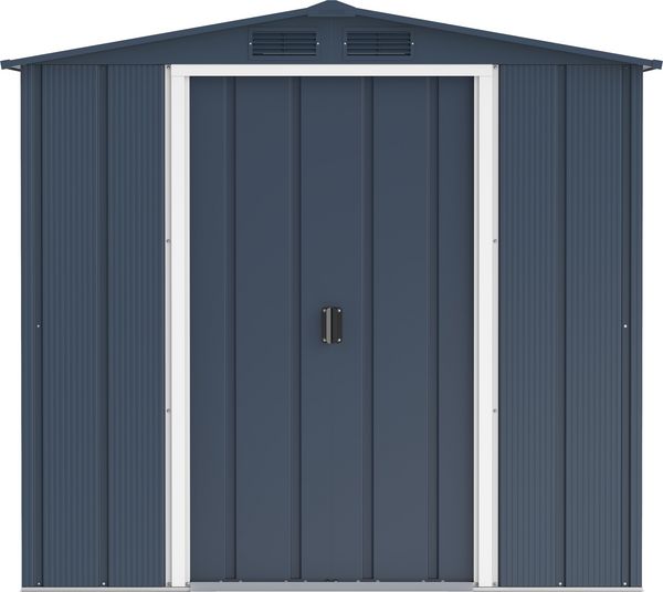 Produktbild: Metall Ger&auml;tehaus 202x174 Gartenhaus Schiebet&uuml;ren