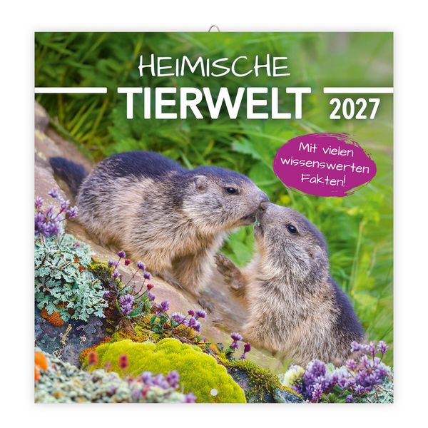 Produktbild: TR&Ouml;TSCH - Brosch&uuml;renkalender Heimische Tierwelt 2027