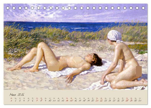Produktbild: Strandgef&uuml;hle (Tischkalender 2026 DIN A5 quer), CALVENDO Monatskalender
