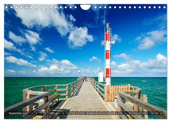 Produktbild: Sch&ouml;ne Ostsee - Impressionen &uuml;bers Jahr (Wandkalender 2026 DIN A4 quer), CALVENDO Monatskalender