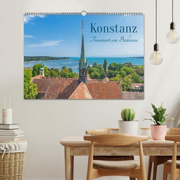 Produktbild: Konstanz - Traumort am Bodensee (Wandkalender 2027 DIN A2 quer), CALVENDO Monatskalender