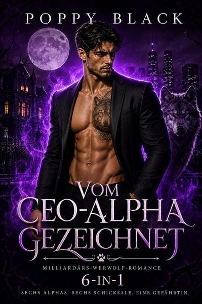 Produktbild: Vom CEO-Alpha gezeichnet: Milliard&auml;rs-Werwolf-Romance 6-in-1