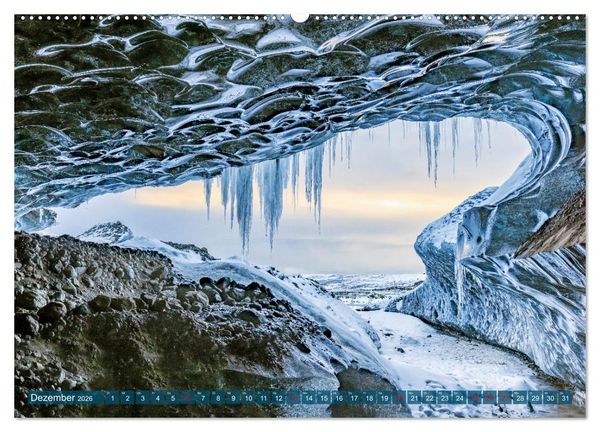 Produktbild: Island - Reise in eine andere Welt (Wandkalender 2026 DIN A2 quer), CALVENDO Monatskalender