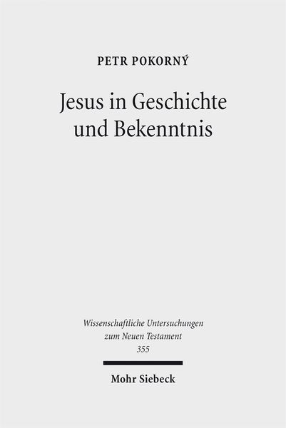 Produktbild: Jesus in Geschichte und Bekenntnis