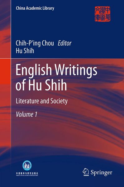 Produktbild: English Writings of Hu Shih