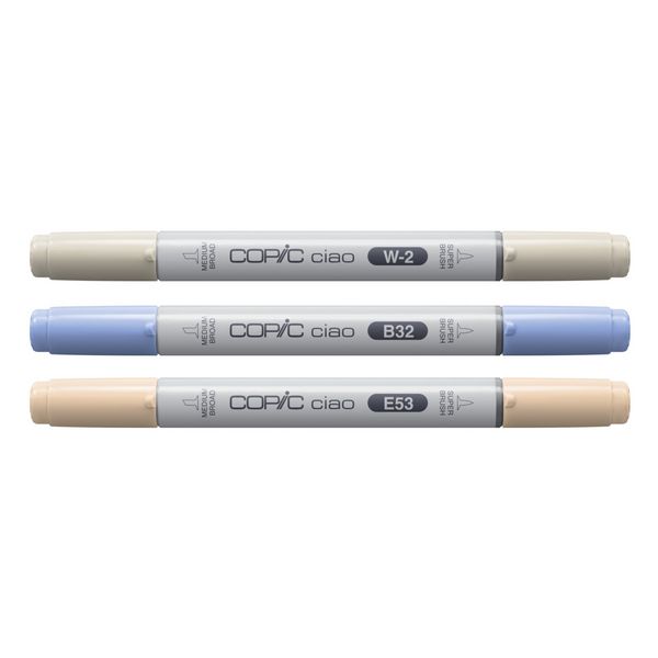Produktbild: Copic Marker Set Ciao LAYER&MIX Cozy Palette 3 St&uuml;ck Faltschachtel