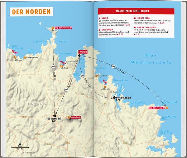 Produktbild: MARCO POLO Reisef&uuml;hrer Menorca