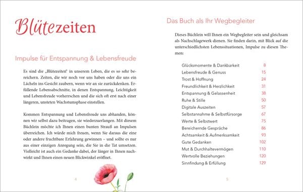 Produktbild: Bl&uuml;tezeiten. Impulse f&uuml;r Entspannung und Lebensfreude