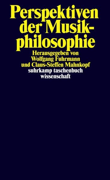 Produktbild: Perspektiven der Musikphilosophie
