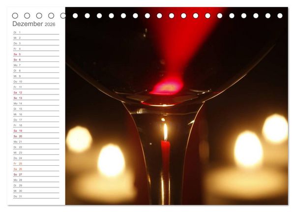 Produktbild: Wein (Tischkalender 2026 DIN A5 quer), CALVENDO Monatskalender