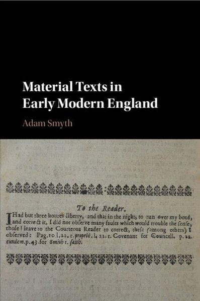 Produktbild: Material Texts in Early Modern England