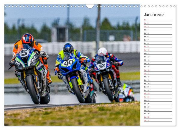 Produktbild: Faszination Superbikes (Wandkalender 2027 DIN A3 quer), CALVENDO Monatskalender