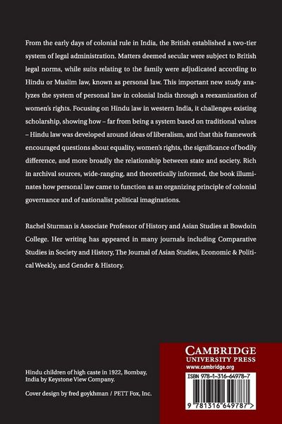 Produktbild: The Government of Social Life in Colonial India