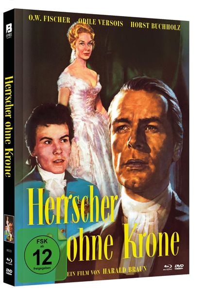 Produktbild: Herrscher ohne Krone - Limited Mediabook (in HD neu abgetastet, Blu-ray+DVD+Booklet)