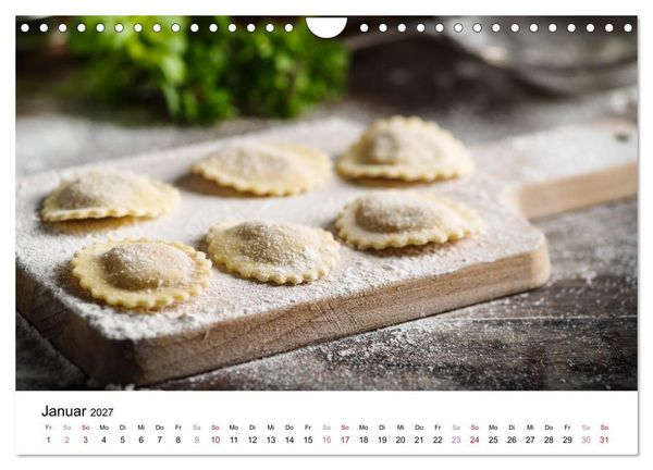 Produktbild: Zwischen Herd und Herz - Stimmungsvolle K&uuml;chenmomente f&uuml;r das ganze Jahr (Wandkalender 2027 DIN A4 quer), CALVENDO Monatskalender