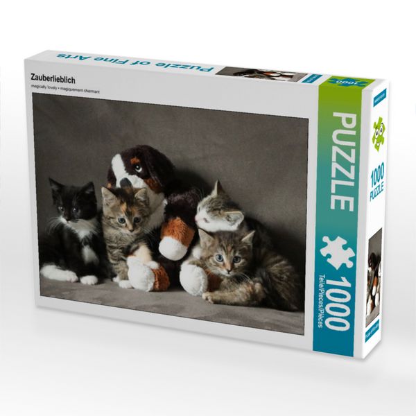 Produktbild: CALVENDO Puzzle Zauberlieblich | 1000 Teile Lege-Gr&ouml;&szlig;e 64x48cm Foto-Puzzle f&uuml;r gl&uuml;ckliche Stunden