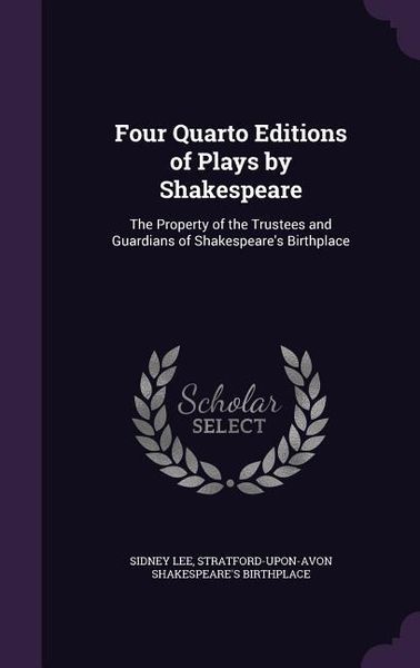 Produktbild: Four Quarto Editions of Plays by Shakespeare