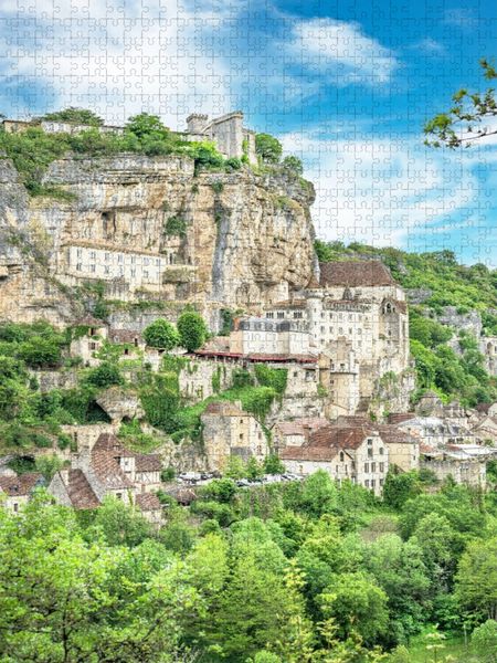 Produktbild: CALVENDO Puzzle Rocamadour | 1000 Teile Lege-Gr&ouml;&szlig;e 64x48cm Foto-Puzzle f&uuml;r gl&uuml;ckliche Stunden