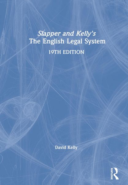 Produktbild: Kelly, D: Slapper and Kelly's The English Legal System