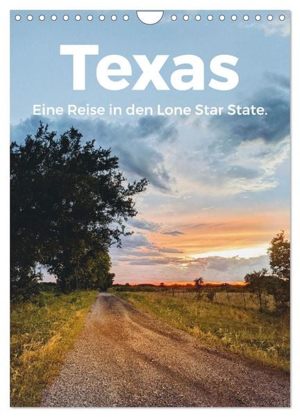 Produktbild: Texas - Eine Reise in den Lone Star State. (Wandkalender 2026 DIN A4 hoch), CALVENDO Monatskalender