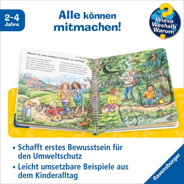 Produktbild: Wieso? Weshalb? Warum? junior, Band 43 - Wie helfe ich der Umwelt?