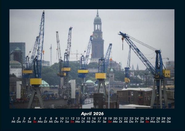 Produktbild: Hamburg 2026 Fotokalender DIN A4