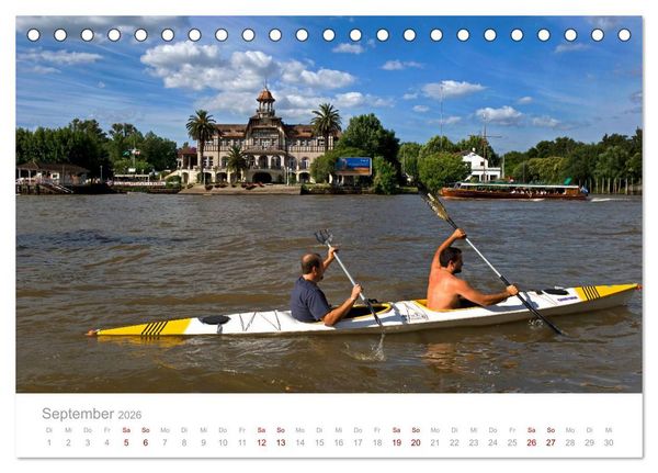 Produktbild: Geliebtes Buenos Aires (Tischkalender 2026 DIN A5 quer), CALVENDO Monatskalender