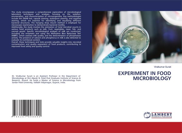 Produktbild: Experiment in Food Microbiology